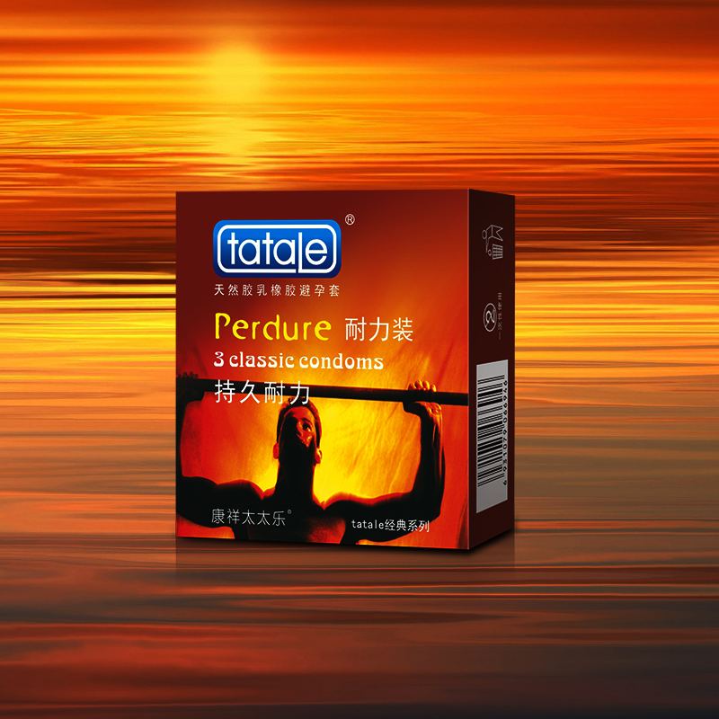 tatale避孕套經典系列耐力裝3只